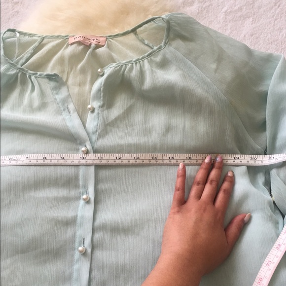 Philosophy Blouse - Picture 9 of 10